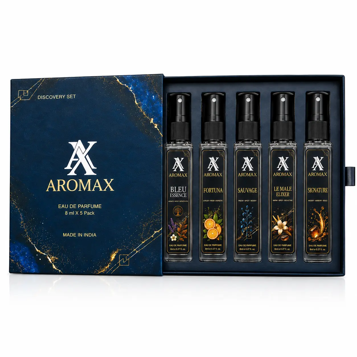 Men’s Signature Fragrance Trial Pack – 5 × 8ml